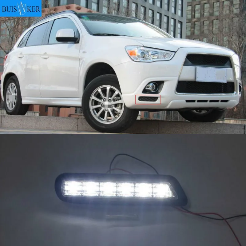 

Дневные ходовые огни для Mitsubishi ASX 2010, 2011, 2012, 2 шт.
