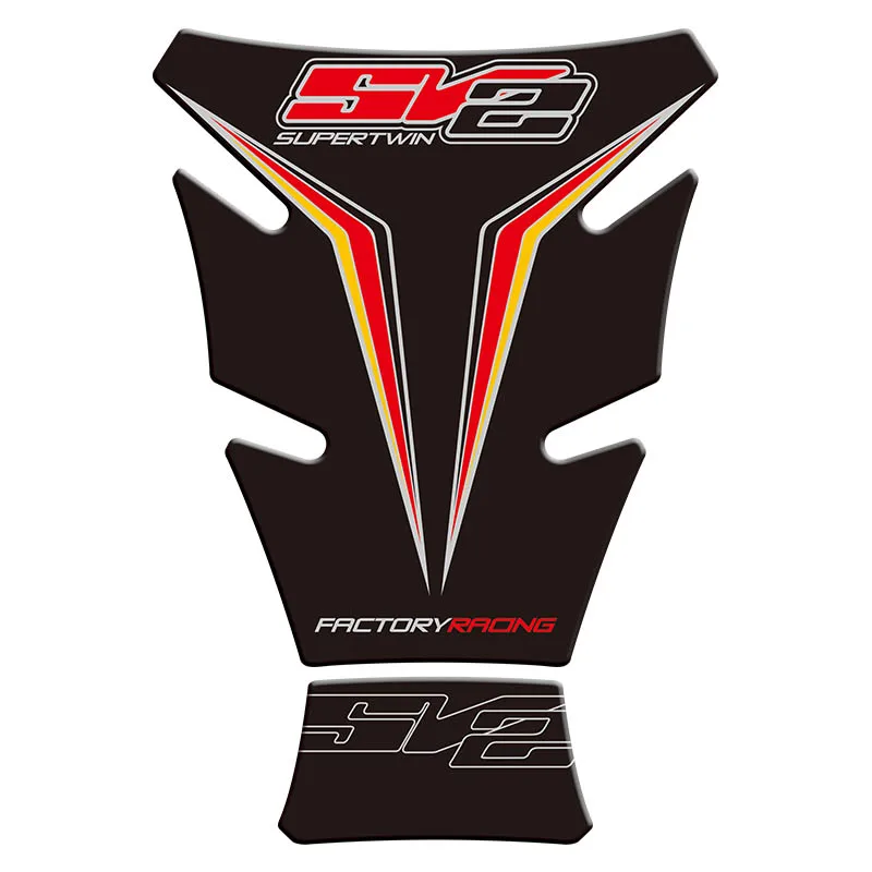 3D-наклейки на топливный бак мотоцикла защитные наклейки для Suzuki SV650 SV1000 S 2003 - 2013 04