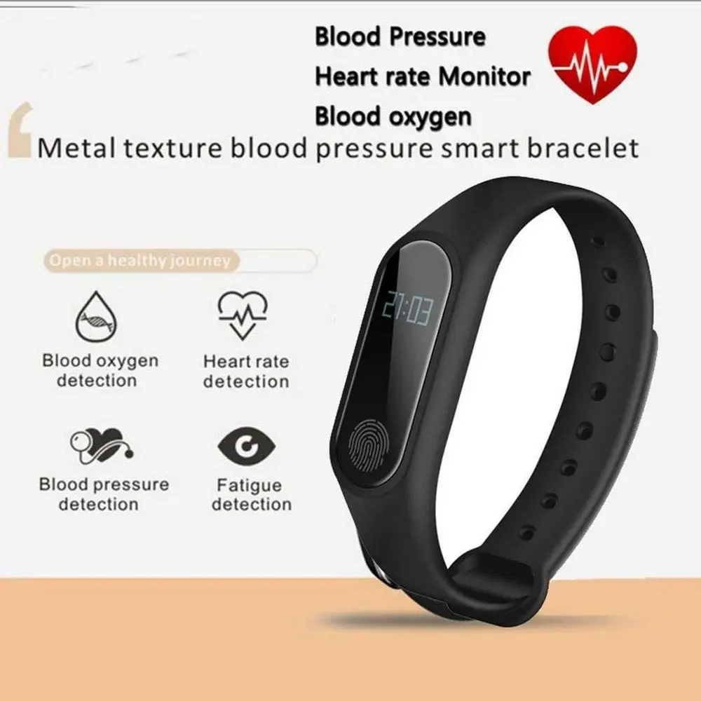 Новые смарт-часы M2 браслет с напоминанием Bluetooth смарт-браслет фитнес-трекер для