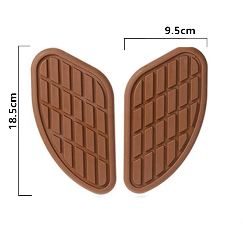 Универсальная мотоциклетная подкладка для топливного бака Cafe Racer боковая