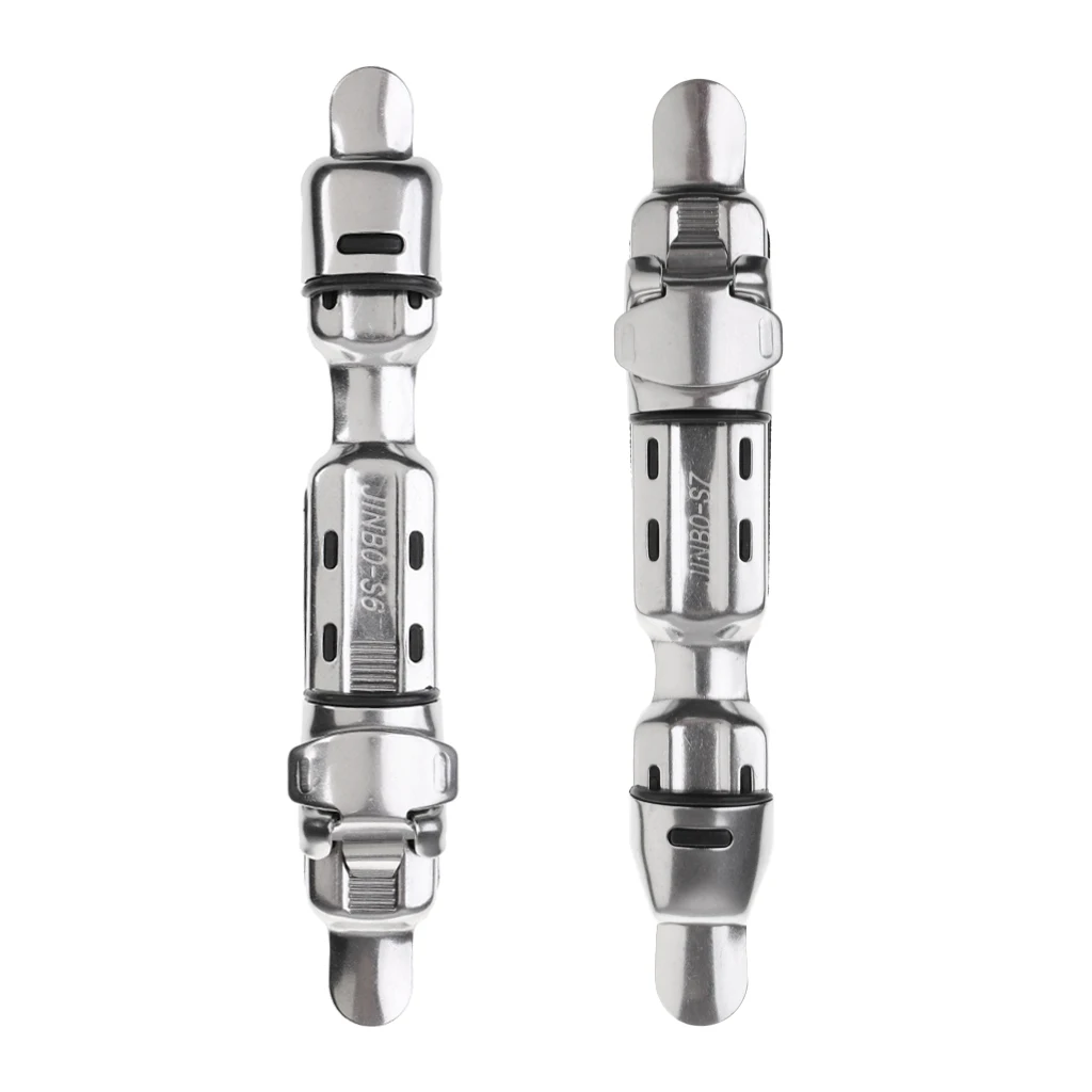 2 шт. Рыболовная катушка из нержавеющей стали сиденье колода удочка зажим снасти