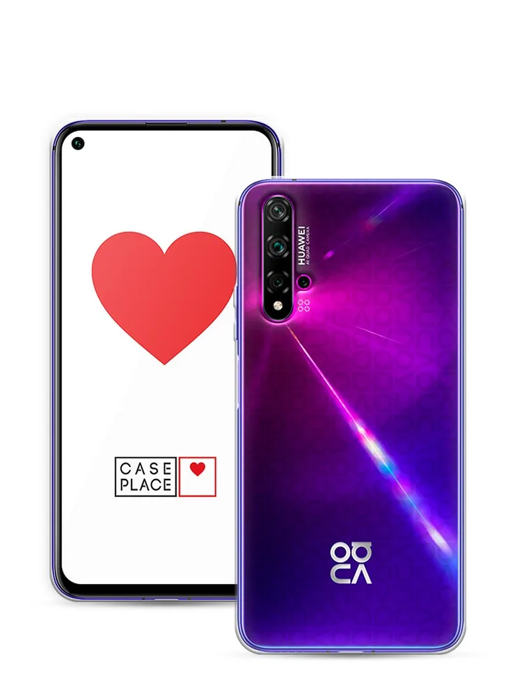Силиконовый прозрачный чехол для Huawei Nova 5T защитный тонкий мягкий чехол-накладка |