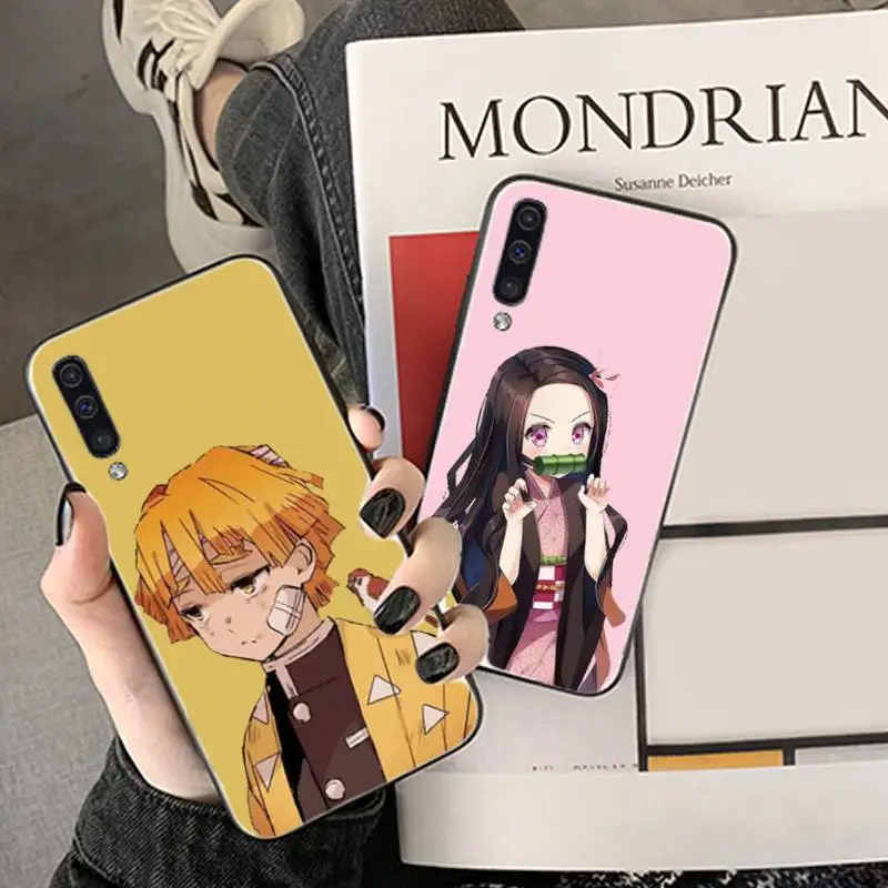 

Nezuko Kimetsu No Yaiba Demon Phone Case For Samsung Galaxy M10 20 30 A 40 50 70 71 6S A2 A6 A9 2018 J7 CORE PLUS STAR S10 5G