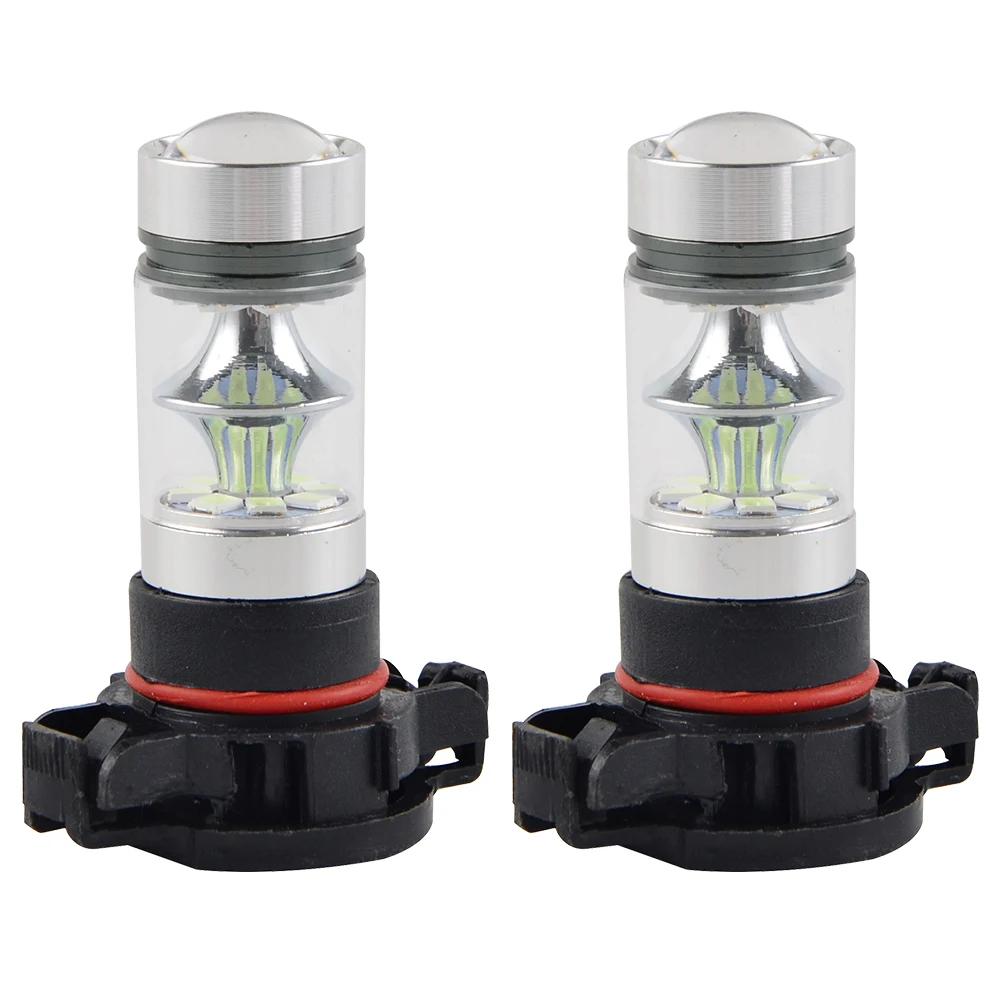

H16 LED Fog Light 100W 8000K Ice Blue 1800LM Driving Bulbs DRL Daytime Running Lights For GMC Canyon Sierra 1500 Sierra 2500HD