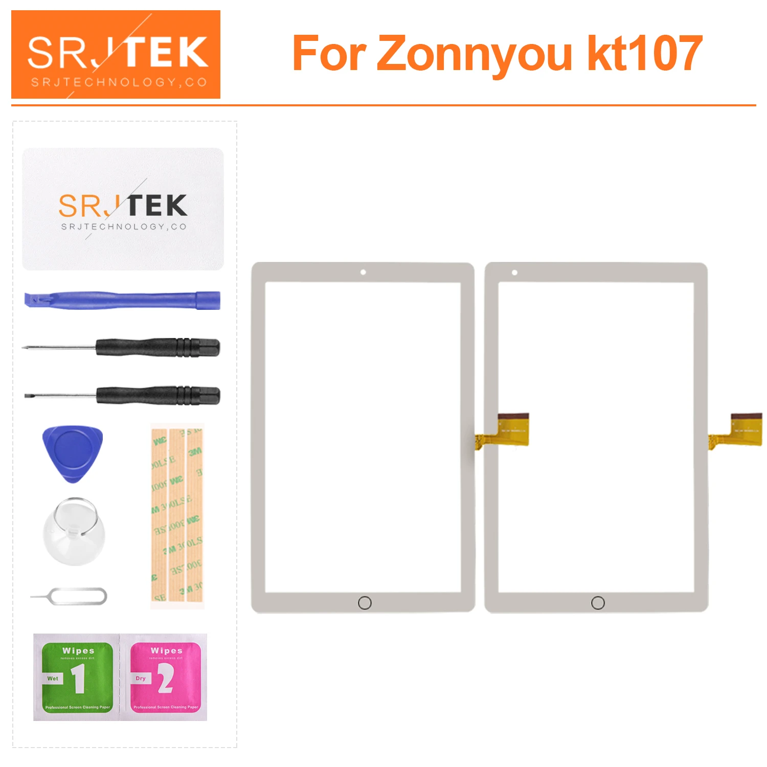 

Внешняя емкостная стеклянная сенсорная панель для ZONNYOU kt107