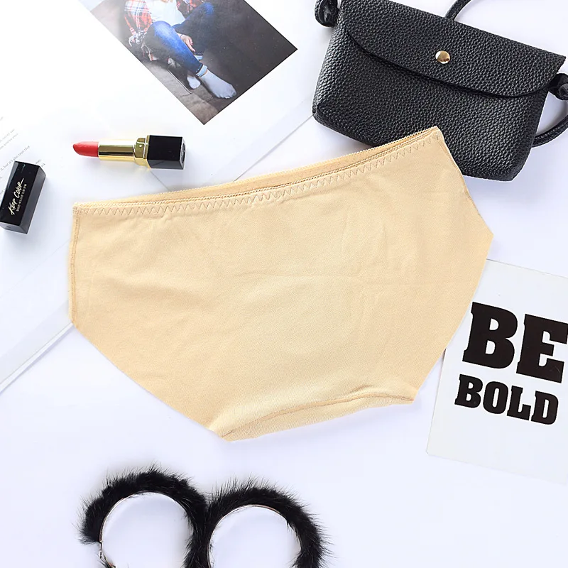 

XL women's underwear sexy women's briefs mid-waist seamless cotton underwear women's breathable underwear