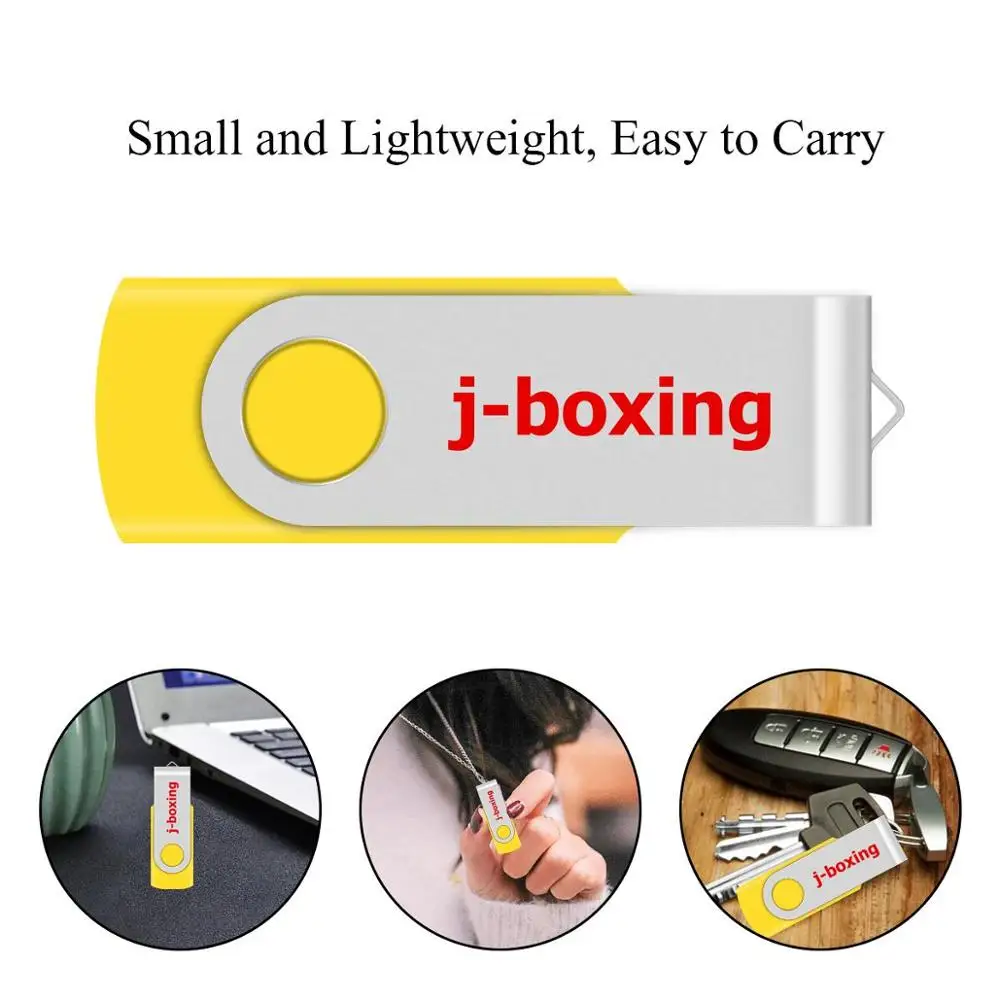 USB флеш накопитель J boxing 5X 16 ГБ металлический флэш 32 2 0 карта памяти 8 4 Гб 1 желтая usb