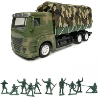118 big vehicle model toy diecast engineering dump fire crane truck transport military tow car educational children boy gift