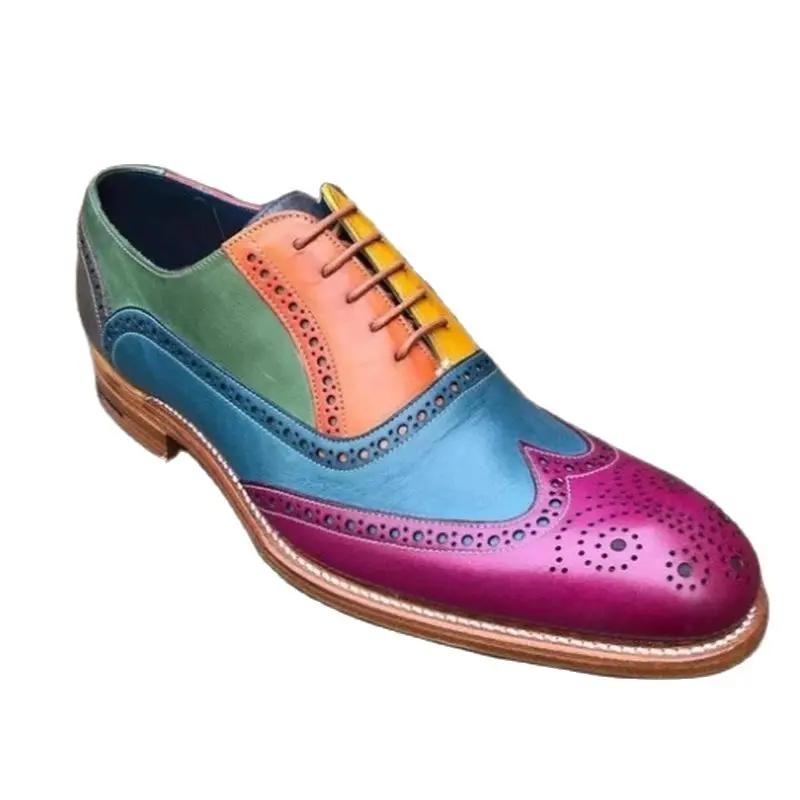 

Men Shoes High Quality Pu Leather New Fashion Stylish Design Monk Strap Shoe Casual Formal Oxfords Shoes Zapatos De Hombre HB001