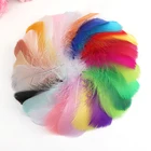 Натуральные перья 100 шт. украшения 7-12 см индейка перья марабу шлейфа пышное свадебное платье, сделай сам, ювелирное изделие, аксессуары для декора перья