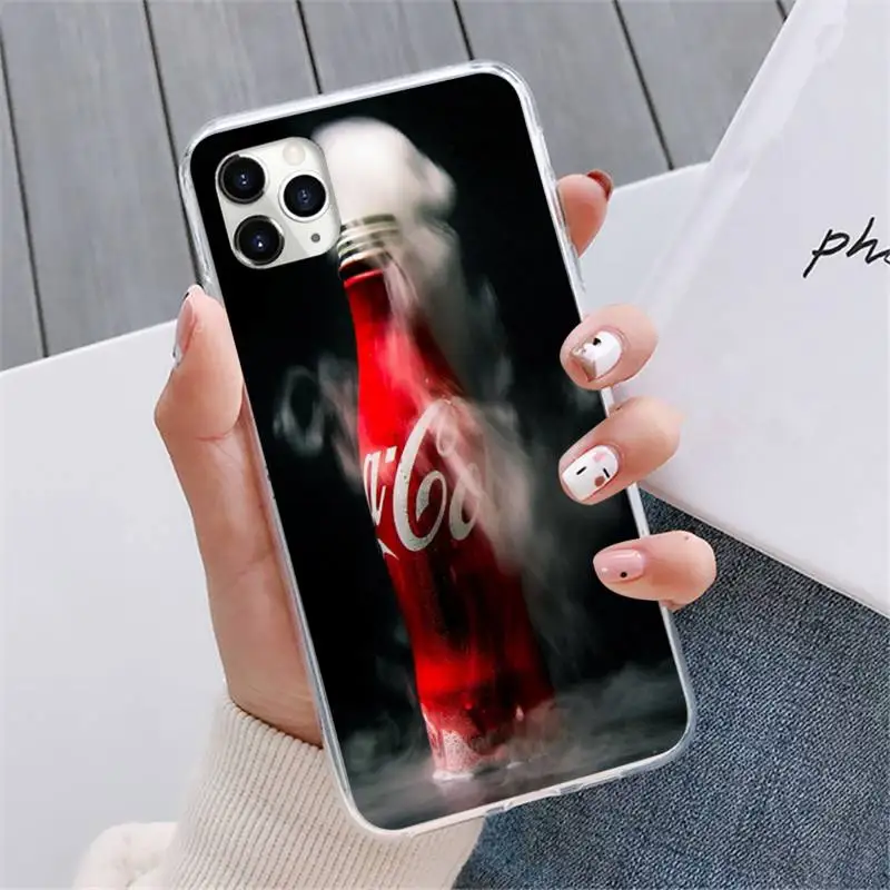 

coca coke Phone Case For iphone 12 5 5s 5c se 6 6s 7 8 plus x xs xr 11 pro max mini