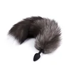 Анальная пробка с лисьим хвостом