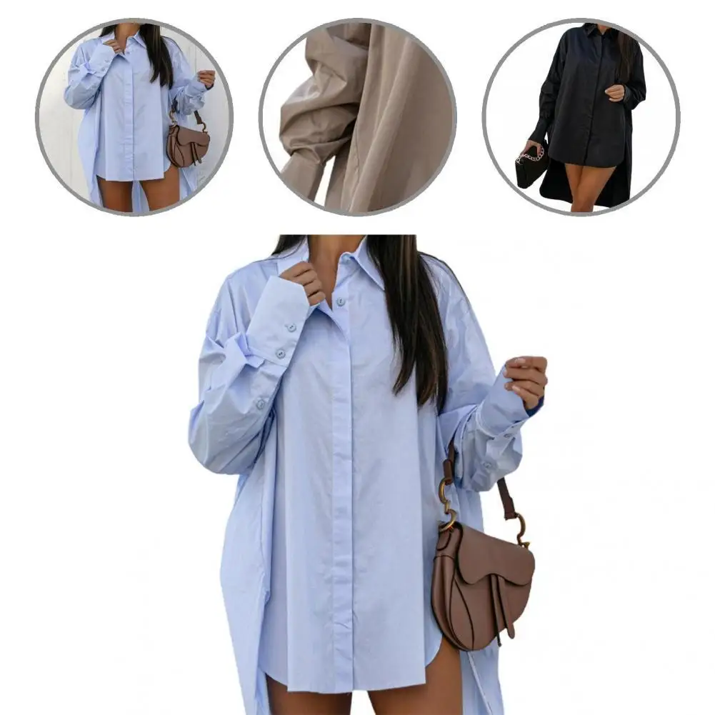 

Female Shirt Practical Washable Comfy Fall Winter Vintage Women Shirt for Dating Lady Shirt Women Top
