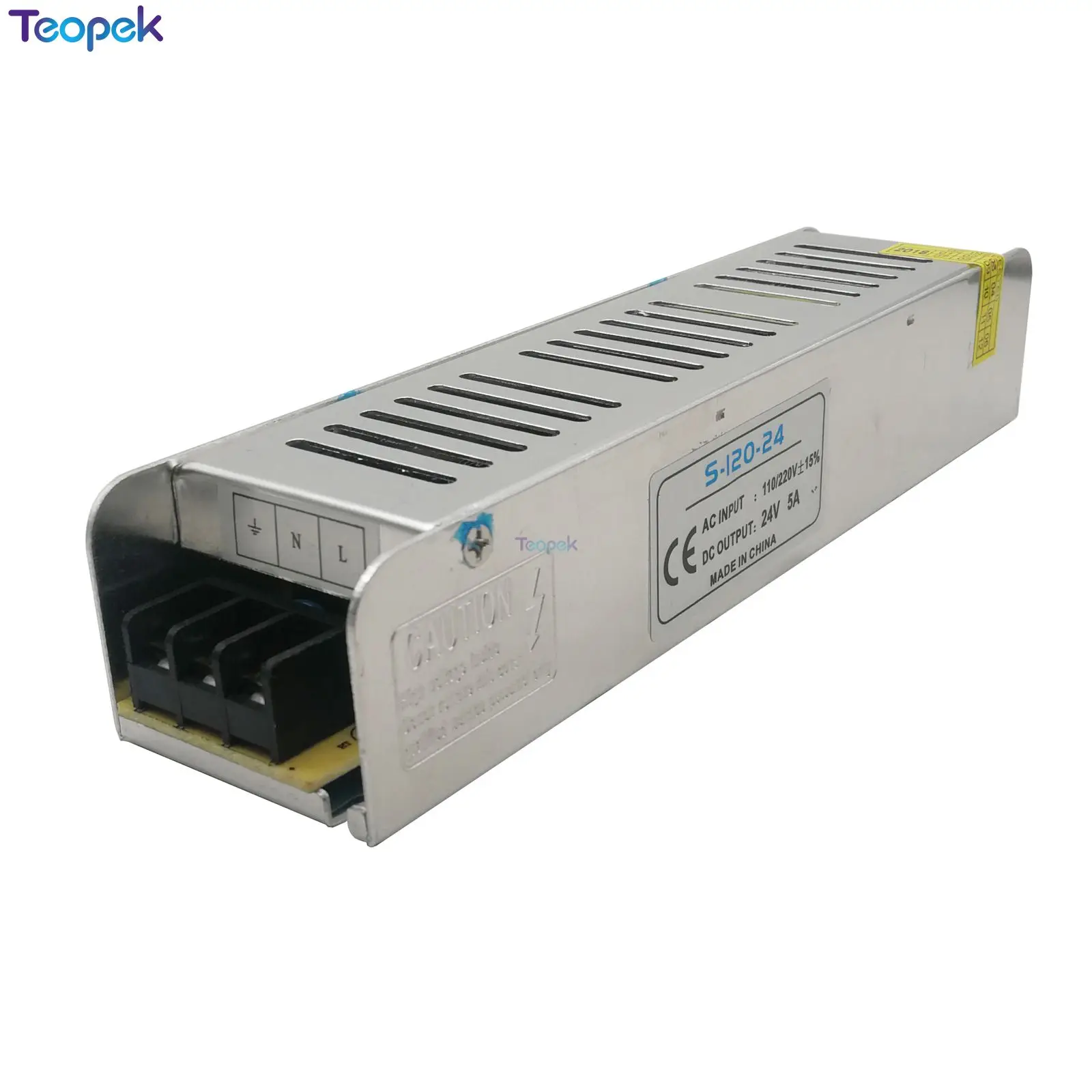 Супер тонкая версия 24V 3A 72W 4.5A 100W 5A 120W переключатель питания AC110-220V к DC24V ac-dc Драйвер постоянного напряжения полосы Размер