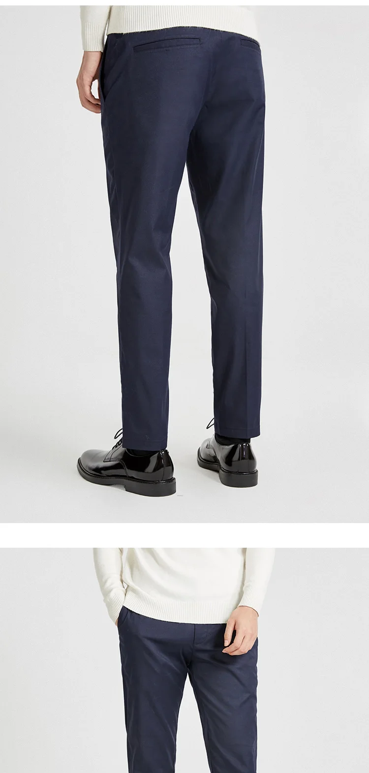 JackJones мужские деловые Умные повседневные Узкие повседневные брюки 218414503