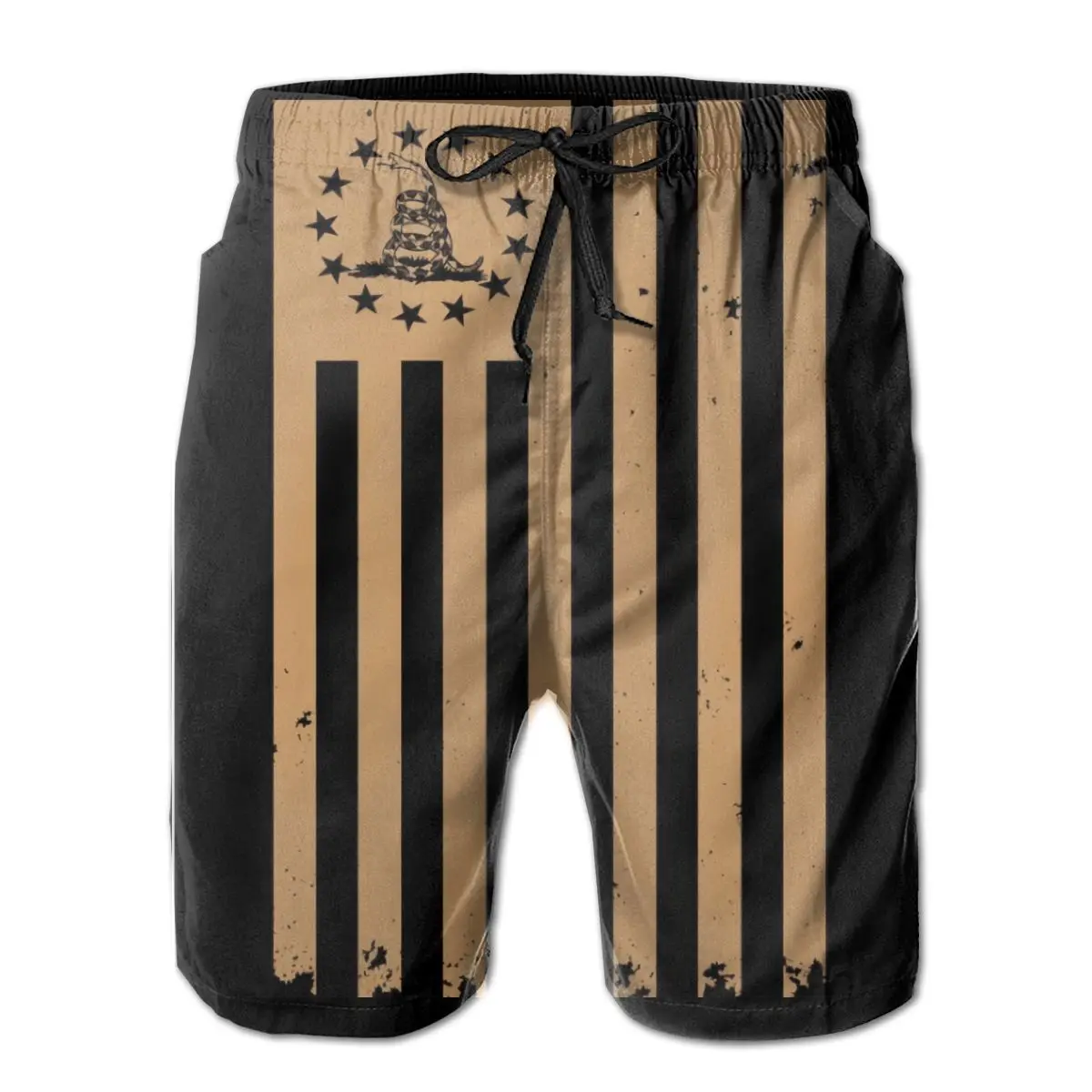 

Causal Breathable Quick Dry Humor Graphic R333 running Vitage Vertical Betsy Ross Gadsden Flag Hawaii Pants