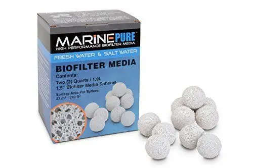 Фильтр для аквариума MarinePure фильтрующий материал MP толстый кирпич удаления NO3 God