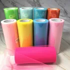 25 ярдов 15 см Тюль в рулоне, ткань, катушка, пачка, свадебное украшение, для детского душа, лазерная органза, поделки сделай сам, товары для дня рождения. q