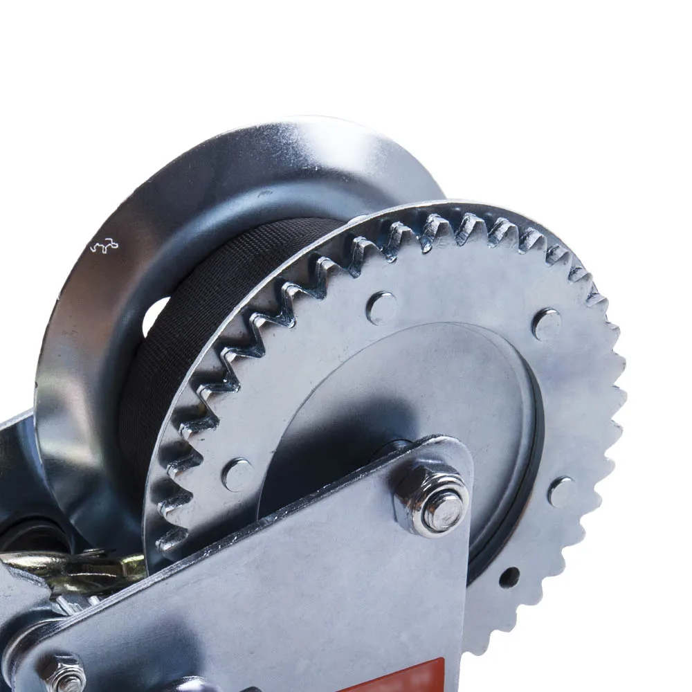 Ручная лебедка тяжелая 1200 фунтов сталь для мотовездеходов лыжных прицепов лодок