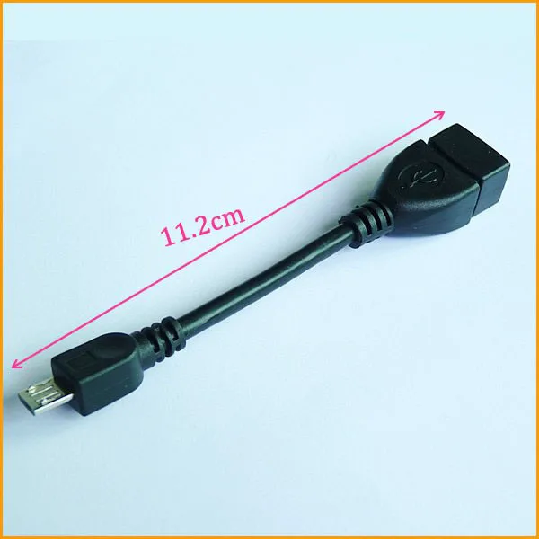 Оптовая продажа лидер продаж кабель Micro USB для ПК папа хост мама OTG адаптер Android