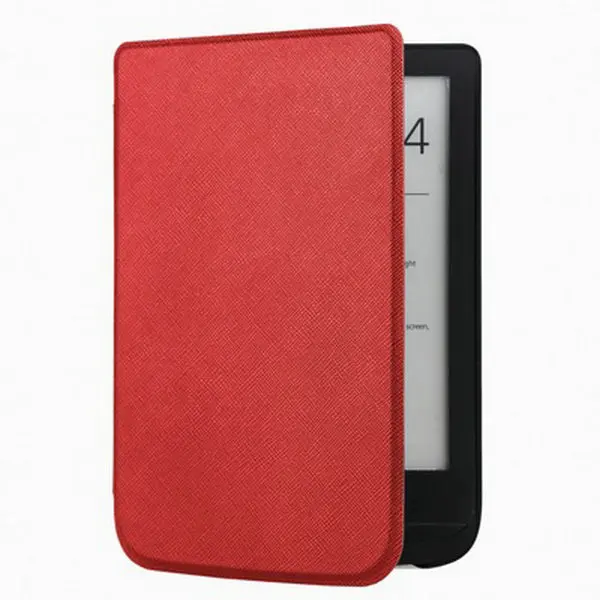 red Чехол КРЫШКА ДЛЯ карманной книги 616/627/632 ультра тонкий магнитный смарт-чехол из ПУ кожи для карманной книги Touch Lux 4/Базовая Lux 2/сенсорный экран HD 3 Чехол - Цвет: red