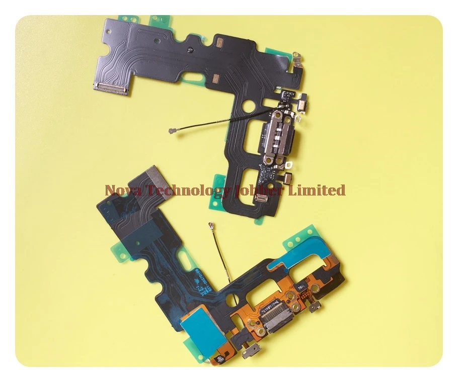 

Wyieno 10Pcs/Lot 4.7" For Iphone 7 7G Charging Port Board Charger Flex Cable Phone Parts Dock Microphone Plug Audio Jack