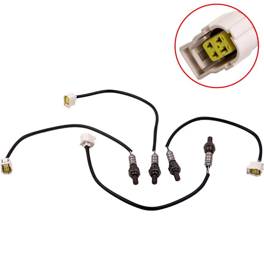 

4Pcs Air Fuel Ratio Sensor O2 Oxygen Sensors for Chrysler Aspen V8 4.7L for Dodge Dakota V8 4.7L 2004 56041953AA