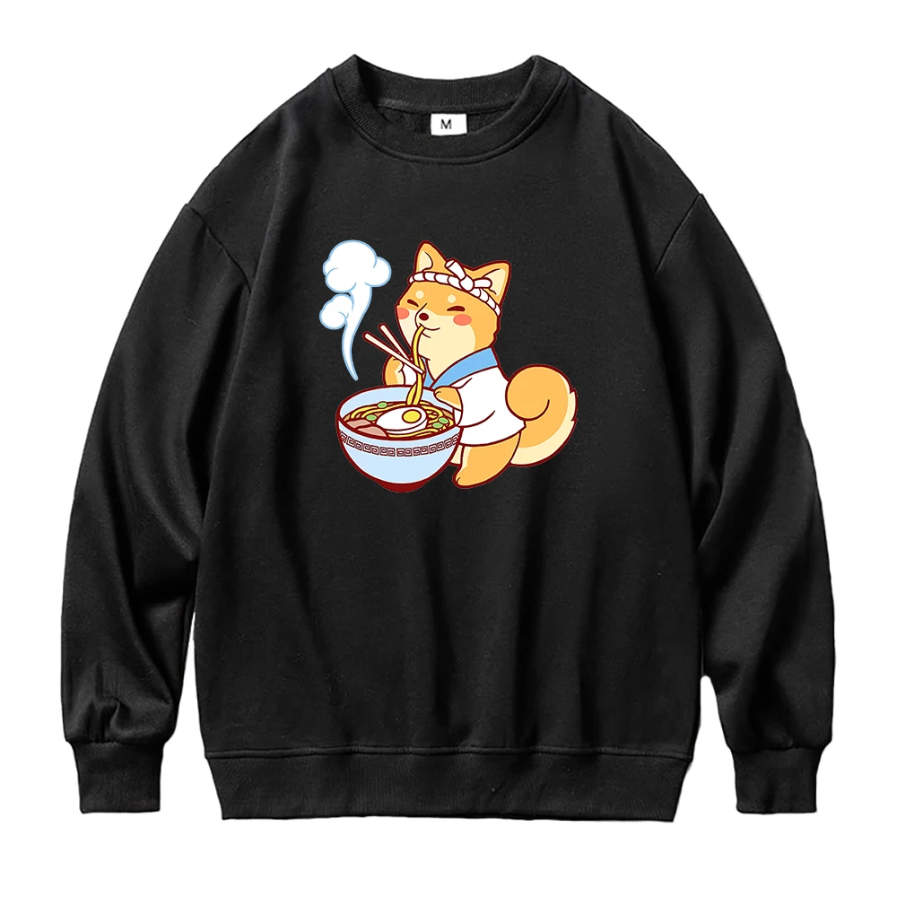 

Shiba Inu Hoodies Fashion Women Anime Cartoons Kawaii Oversized O-Neck Fleece Hoody Female Harajuku Sweatshirts Pullovers Hoodie