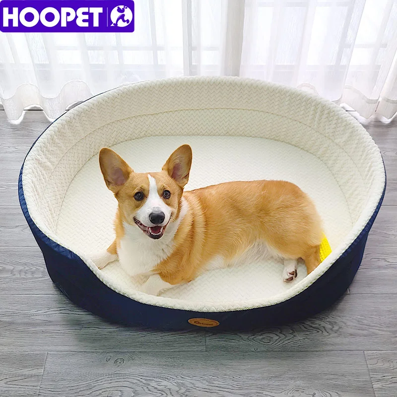

HOOPET Dog Bed Summer Winter Pets Bed Cat Cave Removable Dog Nest For Medium Large Dog House For Golden Retriever Pet Supplies