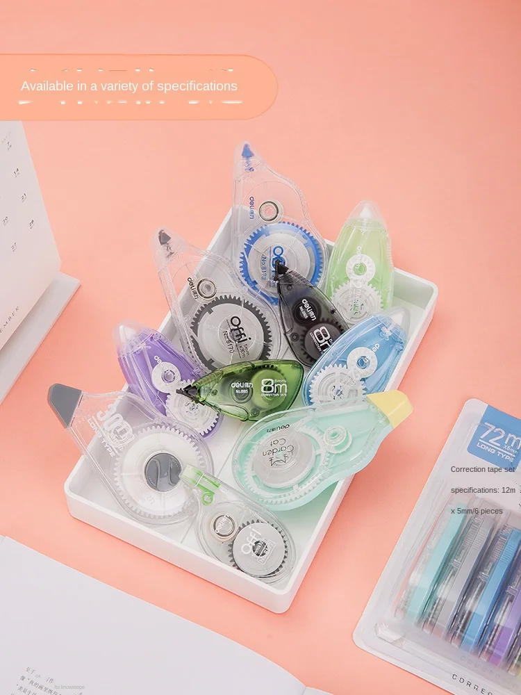 Корректирующая лента прозрачная пленка 150 м корректирующий пояс большой емкости