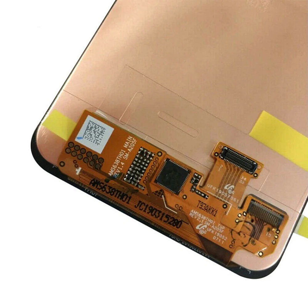 Активно-матричные осид для samsung Galaxy A20 A205 SM-A205F сменный сенсорный ЖК-экран A205F