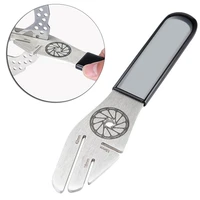 steel bike bicycle wrench disc brake rotor alignment handle adjustment rubber stainless durable anti slip wrench truing tool