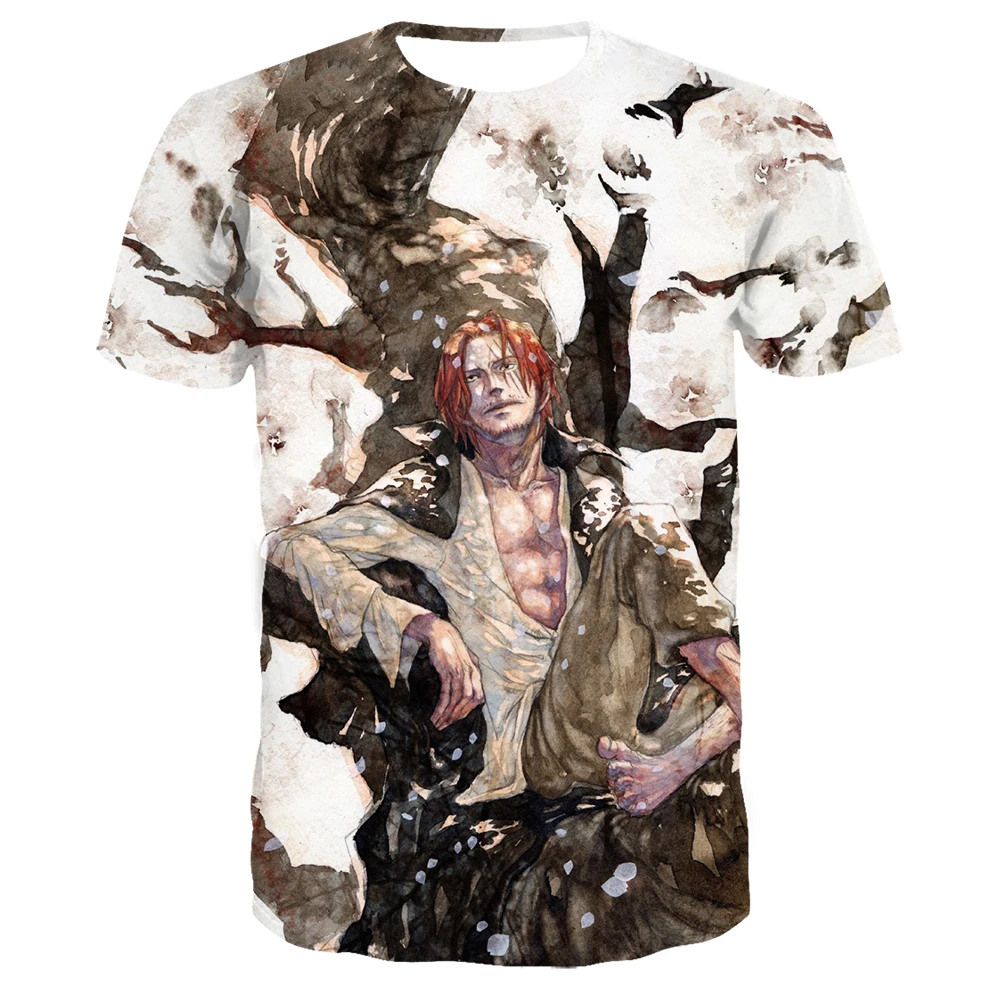 

2021 New Anime One Piece 3D Print T-shirt Men/ Women Cartoons Streetwear Fashion Popular Casual Tshirt Harajuku Cool Leisure Top