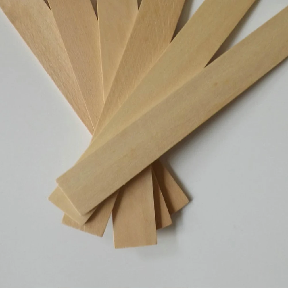 

50/100PCS Wooden Garden Plant Labels Nursery Garden Markers Plant Stakes Tags