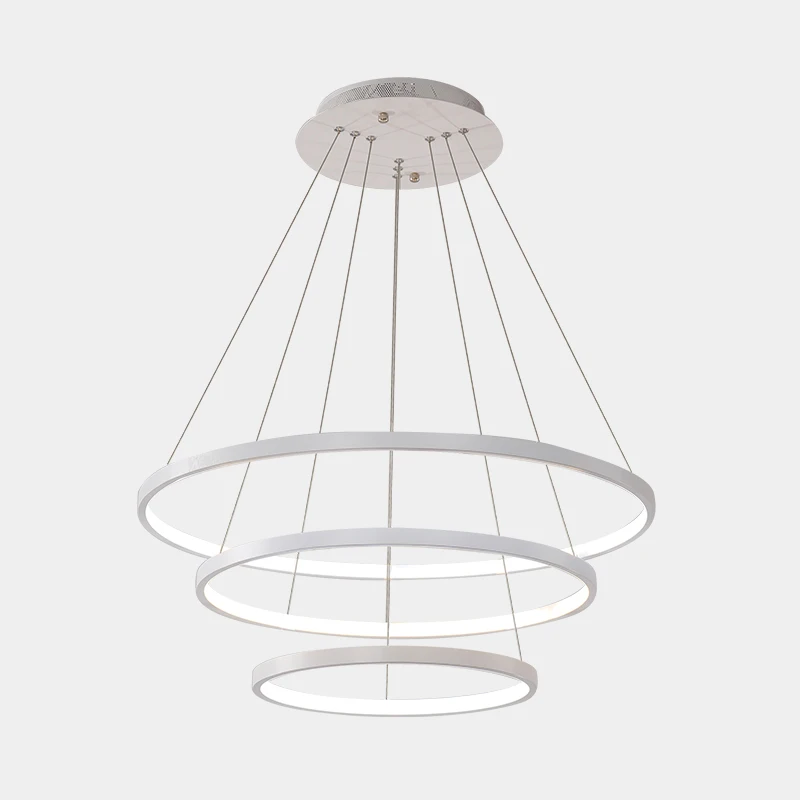 

Modern Led Pendant Lights Simple Rings Hanging Lamp for Living Room Dining Room Lights Lighting Restaurant Decoration Hanglamp