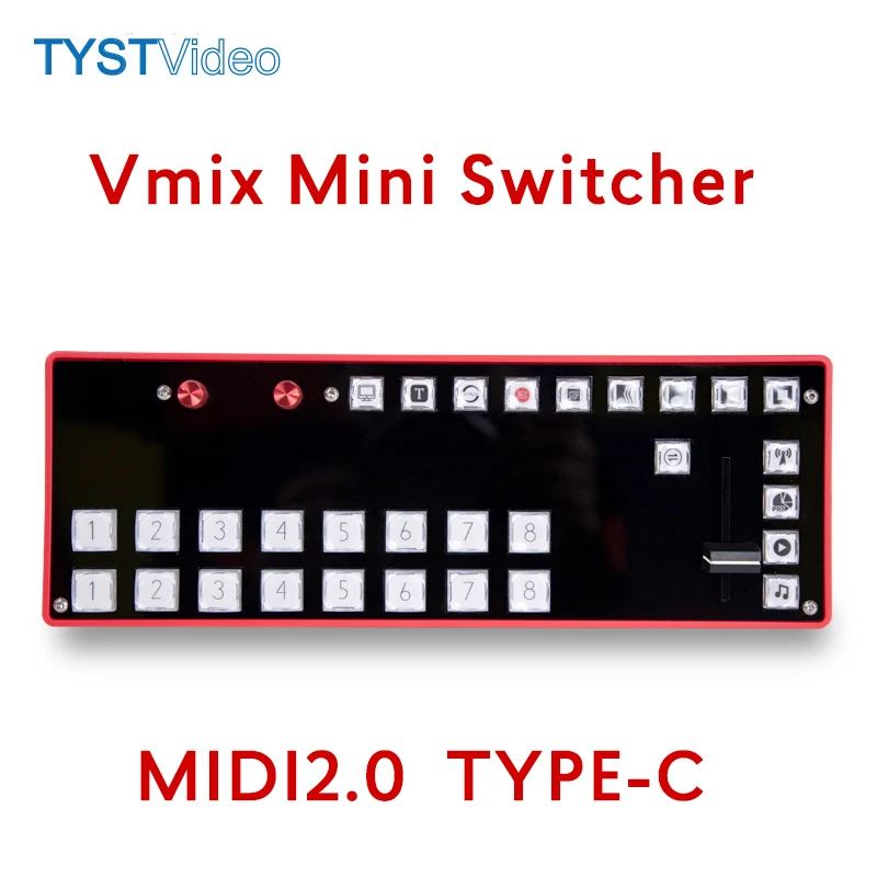 Программная клавиатура TYST Vmix Mini переключатель Midi 2 0 панель управления типа C