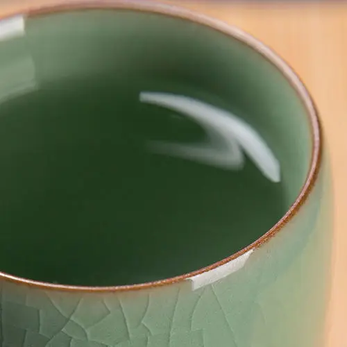 [GRANDNESS] Longquan чайная чашка из селадона японская Q офисная стеклянная керамическая