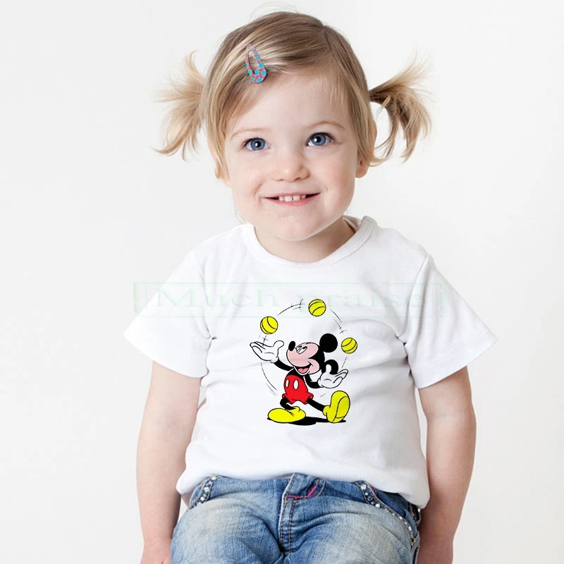 Одежда с рисунком аниме футболка героями мультфильмов для мальчиков Милая