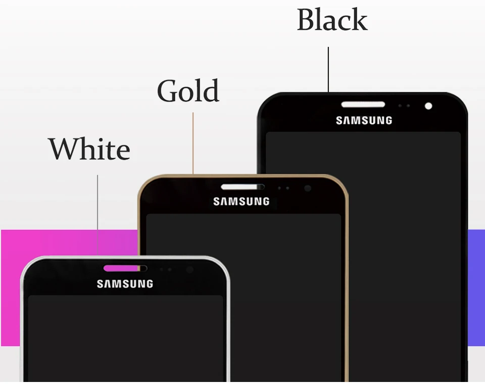 J320F ЖК-дисплей для samsung Galaxy J3 J320 J320A J320M J320F дисплей SM-J320FN/M/H/DS сенсорный экран дигитайзер с рамкой в сборе