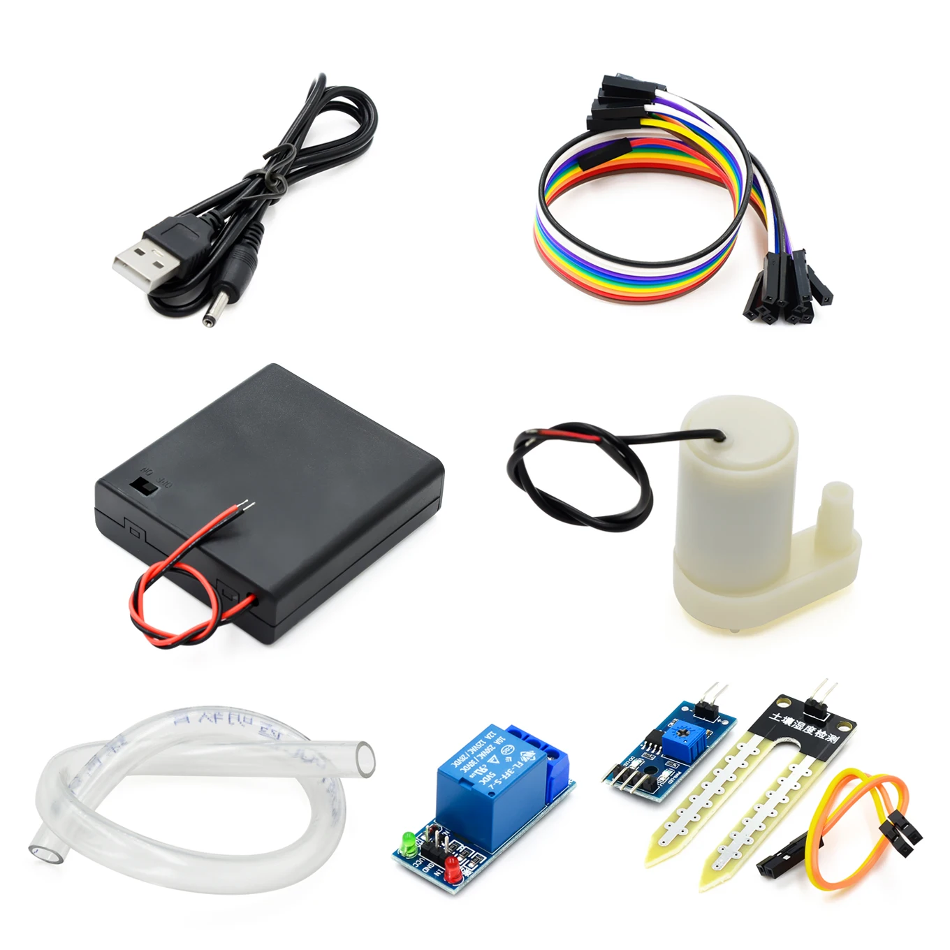 Automatic irrigation module DIY kit soil moisture detection automatic water pumping | Электронные компоненты и