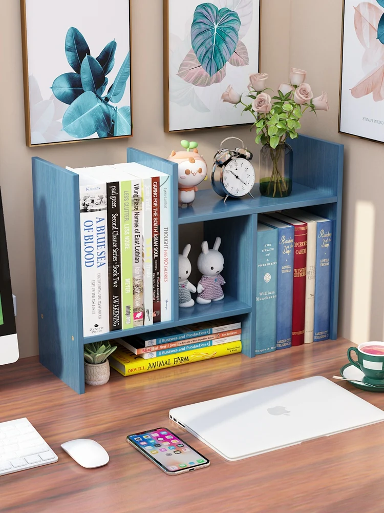 Простое украшение для книжной полки на столе полка хранения в студенческом