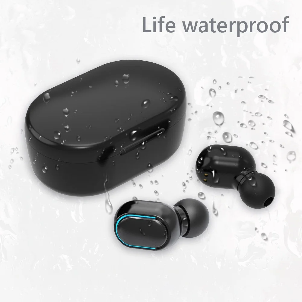 Беспроводные наушники A7S TWS Bluetooth 5 0 IPX7 водонепроницаемые 9D стерео спортивные
