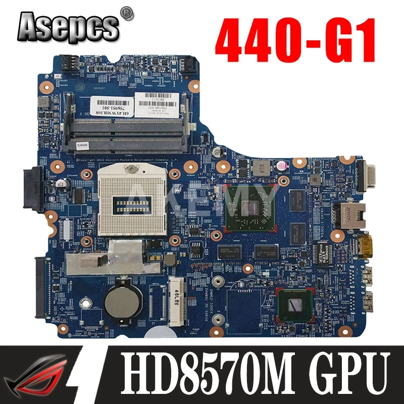 

Asepcs 734083-001 734083-601 734083-501 Материнская плата для HP ProBook 450-G1 450 440 470 G1 PC материнская плата 48.4YW03.011 hd8570m gpu