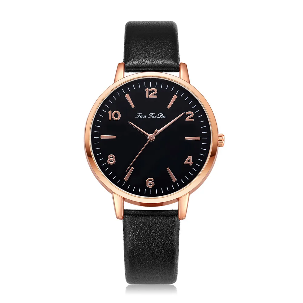 2020 женские роскошные кварцевые наручные часы трендовые Изысканные с кожаным