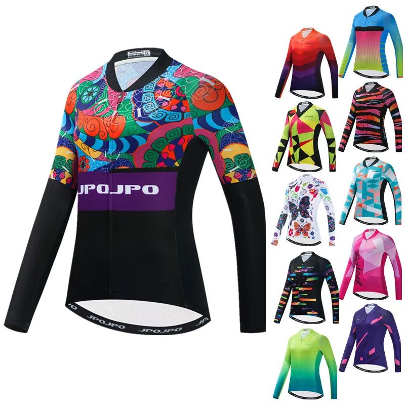 

Weimostar Cycling Jersey Long Sleeve Women Mountain Bike Cycling Clothing Maillot Ciclismo Autumn Bicycle Clothes Cycle Wear