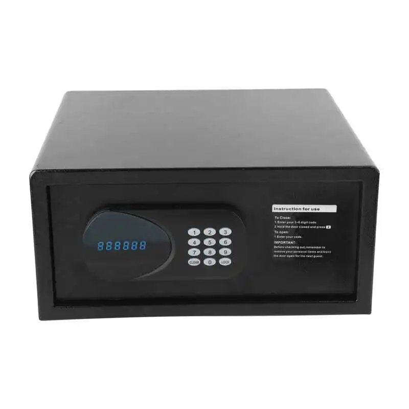 

Heavy Duty Safe Box Mechanical Type 19L Large Capacity Arc-Welding Steel Plate Security Structure for Home Hotel