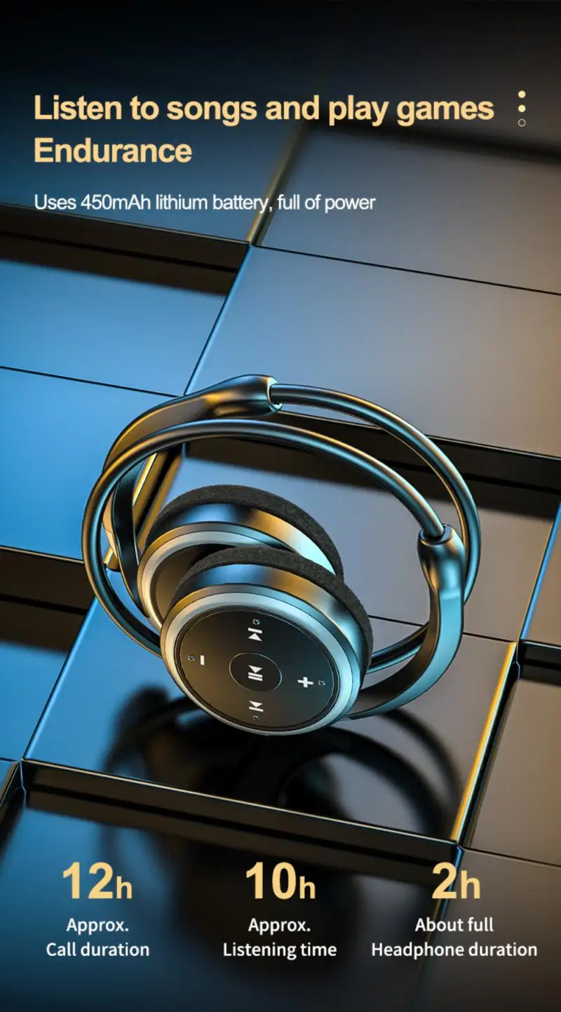 Bluetooth-наушники A23 водонепроницаемые с поддержкой TF-карты и FM-радио | Электроника