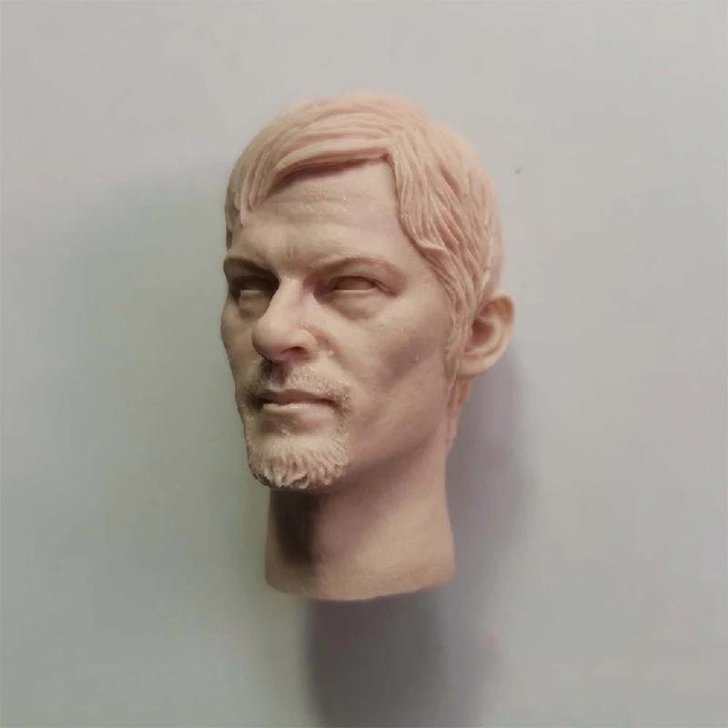 Неокрашенные модели головы дарил Диксон в масштабе 1/6 коллекция игрушек подарков
