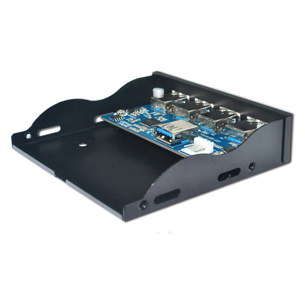 Usb-хаб 19 + 1 20Pin 4 порта USB 3 0 комбинированный Кронштейн передней панели 5