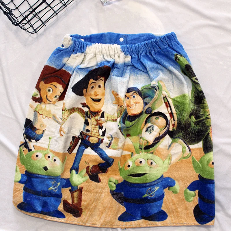 Disney Minnie Микки Маус хлопковое банное полотенце носимое для взрослых женщин детей